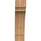 Ekena Millwork 6"W x 18"D x 24"H Merced Rough Sawn Knee Brace, Western Red Cedar BRC06X18X24MRC00RWR - alternate 4